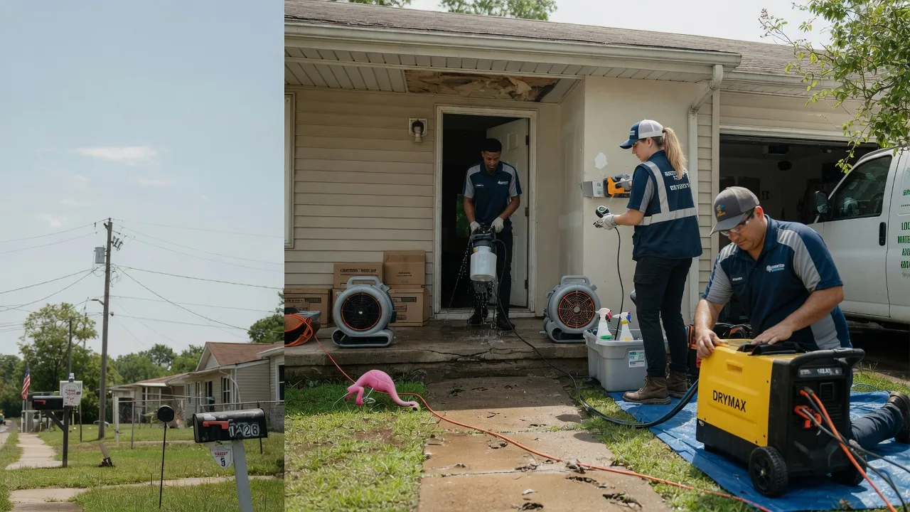 Storm Damage Water Removal in Montrose, IA near me